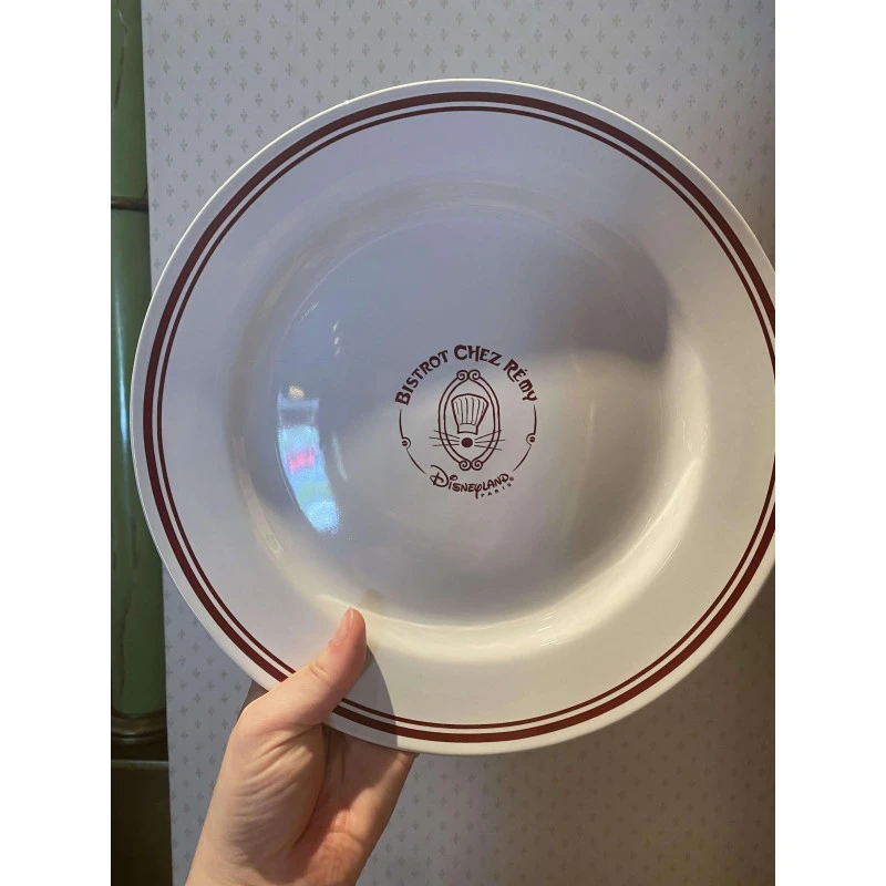 Assiette "Bistrot Chez Rémy" Disneyland Paris 1 Assiette "Bistrot Chez Rémy" Disneyland Paris