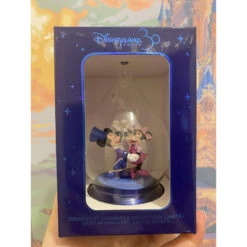 ATTENTION CARTON ABIMÉ Ornement / Boule De Noël Lumineuse édition Limitée 2022 Ex 30ème Anniversaire Disneyland Paris