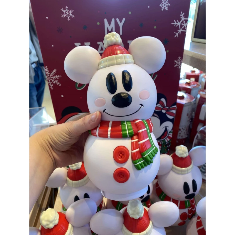 Bonbonnière Mickey Bonhomme De Neige Noël Disneyland Paris 1 Bonbonnière Mickey Bonhomme De Neige Noël Disneyland Paris