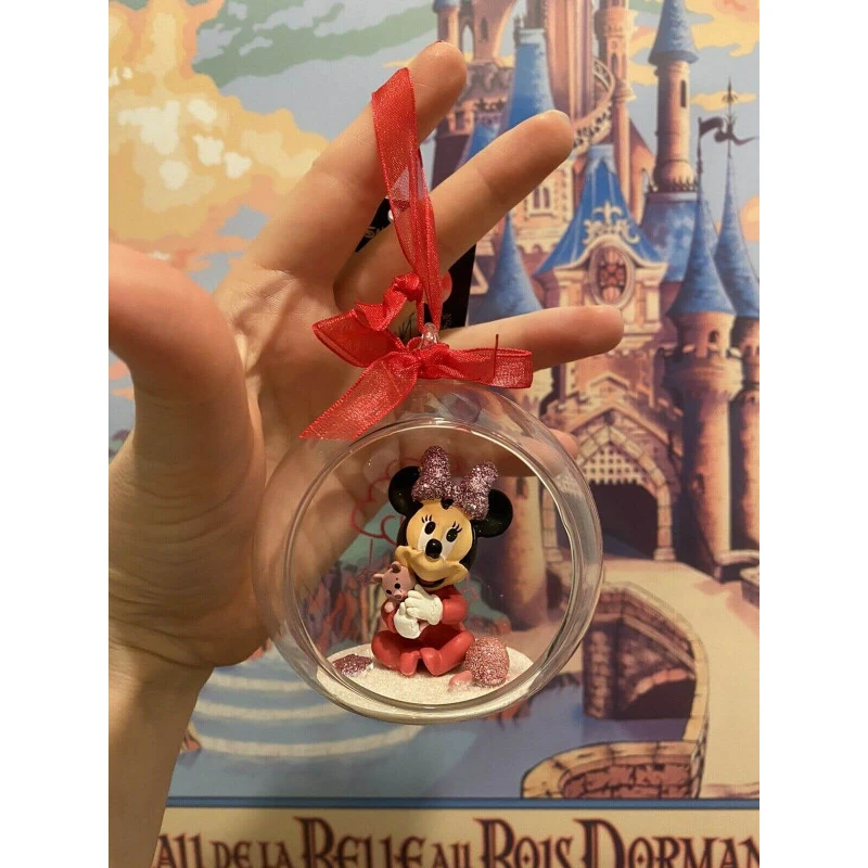 Boule De Noël "Mon Premier Noël" Minnie Disneyland Paris 1 Boule De Noël "Mon Premier Noël" Minnie Disneyland Paris