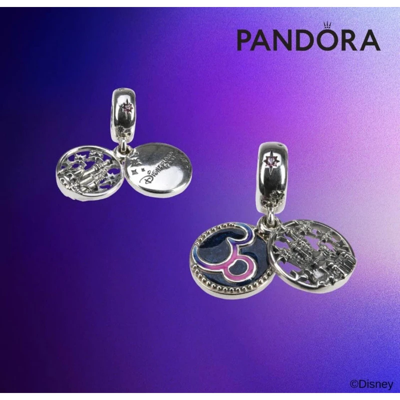 Charm Pandora 30ème Anniversaire Exclusif Disneyland Paris 1 Charm Pandora 30ème Anniversaire Exclusif Disneyland Paris