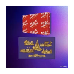 Coffret De 6 Médailles Euro Disneyland En Métal : édition Limitée 1000 Exemplaires