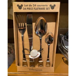 Couverts Mickey Acier Inoxidable