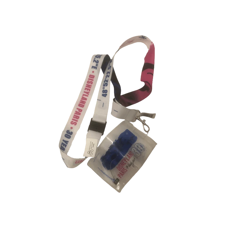 Lanière Blanche Disneyland Paris 30ème Anniversaire 1 Lanière Blanche Disneyland Paris 30ème Anniversaire