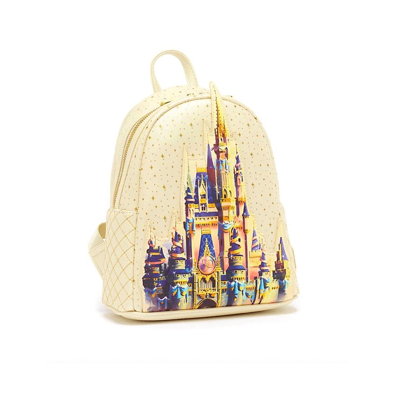 Loungefly Mini Sac à Dos Walt Disney World 50th Anniversary Castle 1 Loungefly Mini Sac à Dos Walt Disney World 50th Anniversary Castle