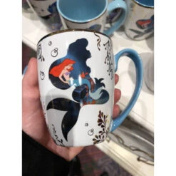 Mug Ariel Fleurs Disneyland Paris