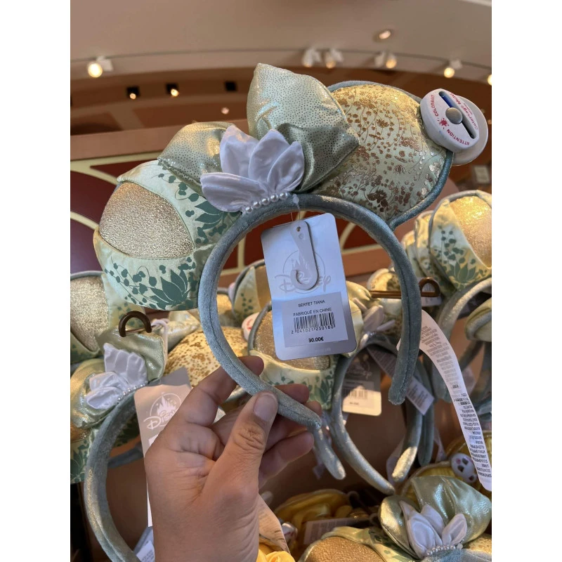 Oreilles Tiana Exclusif Disneyland Paris 1 Oreilles Tiana Exclusif Disneyland Paris