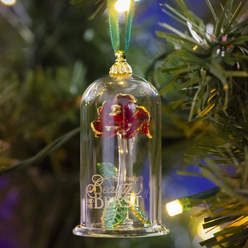 Ornement De Noël Rose éternelle La Belle Et La Belle 1 Ornement De Noël Rose éternelle La Belle Et La Belle