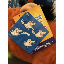 Peluche Pumba Animée (Rote Et Pète) Disneyland Paris -Dreamland Soldes peluche pumba animee rote et pete disneyland paris 2