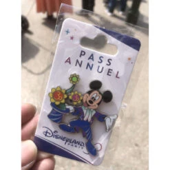 Pin Pass Annuel Mickey 30ème Anniversaire