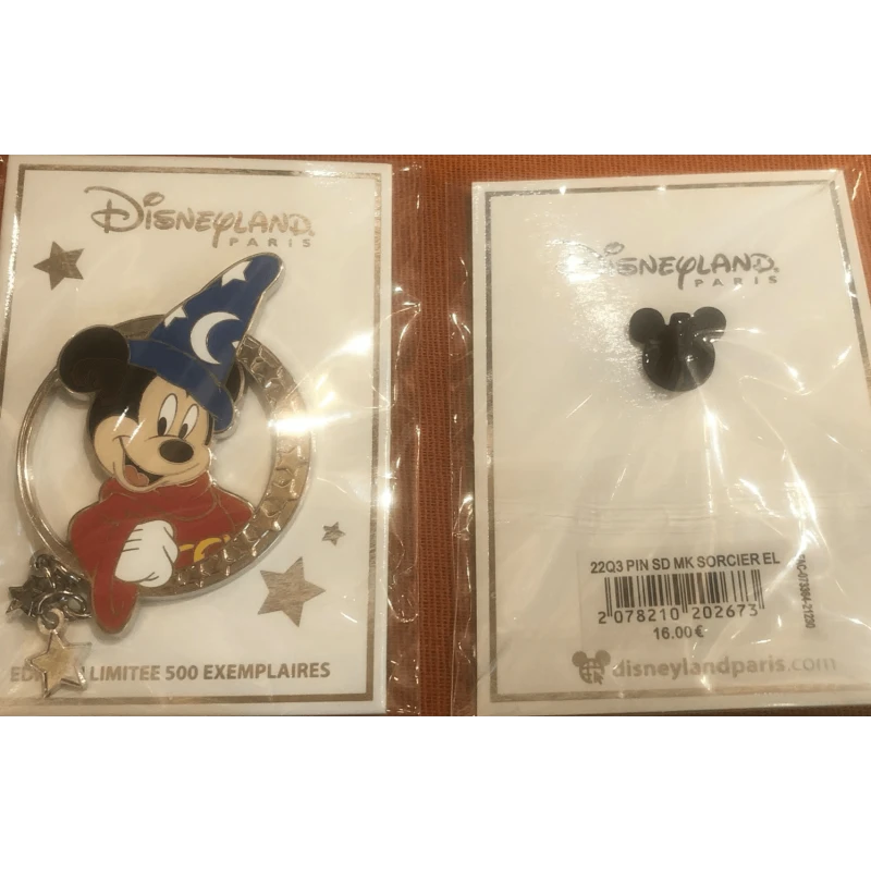 Pins Edition Limitée (500 Ex) Mickey Apprenti Sorcier 1 Pins Edition Limitée (500 Ex) Mickey Apprenti Sorcier