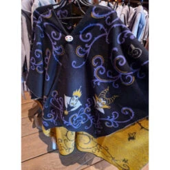 Poncho Halloween Villains MaléfiqueTAILLE UNIQUE