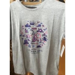 T-shirt Gris Exclusif 12/04/2022 - 30ème Anniversaire Disneyland Paris